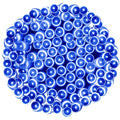 Instalatie lumini de exterior pentru gradina, 10 metri, 100 LED-uri, cu baterii, albastru