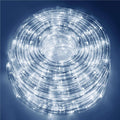 Instalatie tub furtun luminos pentru Craciun, 240 LED-uri, 10 m, pentru exterior, alb rece