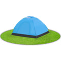 Cort plaja sau camping, impemeabil, cu protectie UV, 2 locuri, 200x150x110cm, albastru