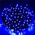 Instalatie luminoasa LED albastra pentru brad sau exterior, 500 LED-uri, 40 m, IP44, conectabila