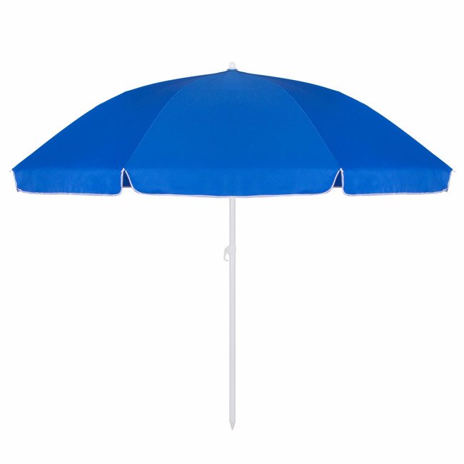 Umbrela de plaja pliabila, Sersimo BU003, 240cm, albastru
