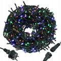 Instalatie lumini pentru bradul de Craciun, 19,5 metri, 300 LED-uri, multicolor