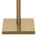 Suport cuier pentru prosoape cu 3 brate, inaltime 86cm, auriu lucios