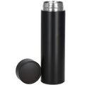 Cana termos Smart, inox, display LED, afisare temperatura, 500ml, 23cm, negru