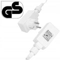Instalatie luminoasa tip turturi LED exterior/interior, 500 LED-uri alb cald cu flash alb rece, 20 m, IP44, conectabila