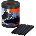 Panou de gard pentru intimitate in gradina, PVC, 35 x 0.19 m, gri antracit