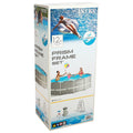 Piscina cadru metalic Intex Prism Frame, 366x99cm, 9.000 litri, cu pompa de filtrare si scara