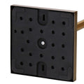 Suport cuier pentru prosoape cu 3 brate, inaltime 86cm, auriu lucios