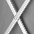 Cos de rufe cu 3 compartimente, cadru aluminiu, 60x40x68cm, 146 litri