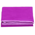 Prosop de plaja cu uscare rapida, husa de transport, 75x150cm, violet