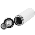 Cana termos Smart, inox, display LED, afisare temperatura, 500ml, 23cm, alb