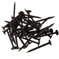 Set 50 cuie plastic fixare folii, tip ancora harpon, 150×32 mm, negru