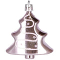 Set globuri si decoratiuni de Craciun, 77 piese, diverse dimensiuni, roz