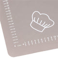Plansa din silicon alimentar de framantat aluat, rezistenta la temperaturi ridicate, 65x45cm, gri