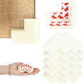 Set 10 protectii colturi pentru siguranta copii, 60x35mm, spuma EPE, crem