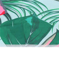 Prosop de plaja cu uscare de rapida, husa de transport, 90x180cm, model pepene verde