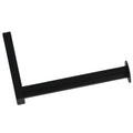 Suport hartie igienica din otel cu sertar depozitare, sistem montare inclus, 22cm, negru bej