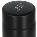 Cana termos Smart, inox, display LED, afisare temperatura, 500ml, 23cm, negru