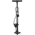 Pompa bicicleta cu manometru, accesorii umflare mingi si articole gonflabile, 160PSI, aluminiu, 60cm