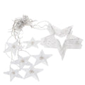 Ghirlanda luminoasa tip perdea cu stelute 138 LED-uri, 2m, pentru interior/exterior, iluminare multicolor