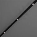 Umbrela de gradina cu brat lateral banana, iluminare LED, cu husa, 300cm, gri