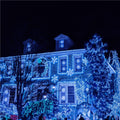 Instalatie luminoasa LED albastra pentru brad sau exterior, 500 LED-uri, 40 m, IP44, conectabila