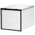 Set 10 cutii organizare pentru pantofi, 28x20x20, transparent