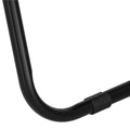 Scaun de plaja Sersimo, pliabil, 100kg, 52x73cm, negru