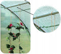 Sera de gradina, tip tunel cu cadru metalic, 250x400cm, 10mp, fereastra suplimentara spate