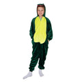 Pijama tip salopeta pentru copii, model Dragon, marime 120-130cm