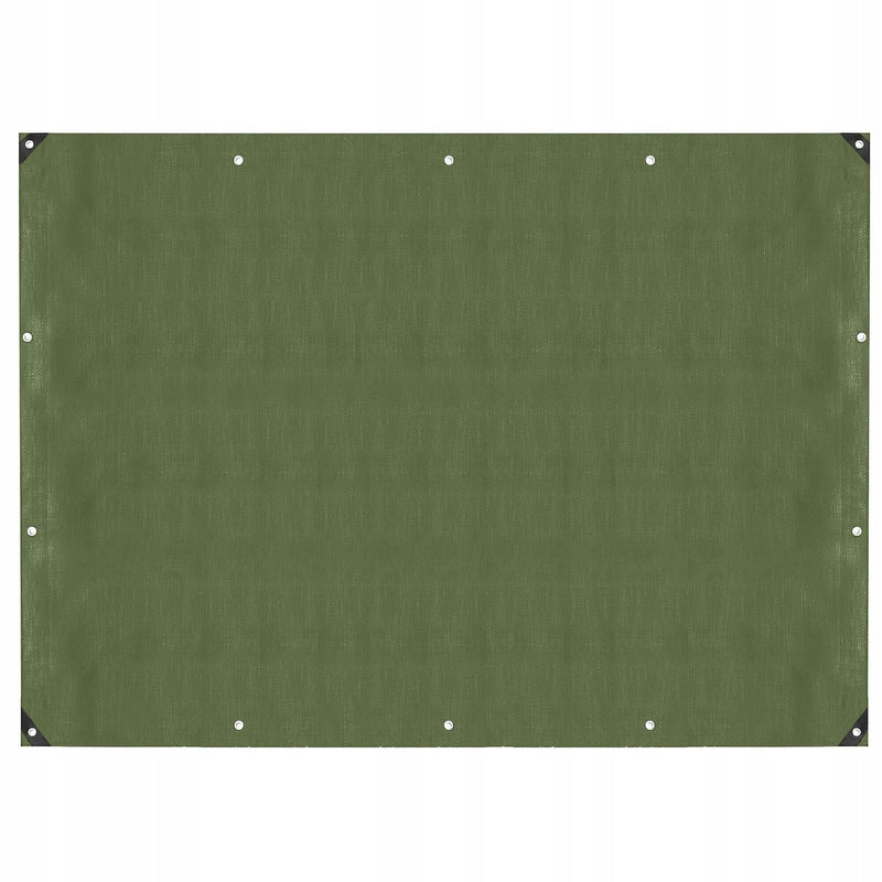 Prelata din polietilena impermeabila laminata, 120g/m2, 4x7m, verde