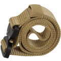 Curea centura Tactical Combat pentru barbati 3.7x125cm, rezistent, maro