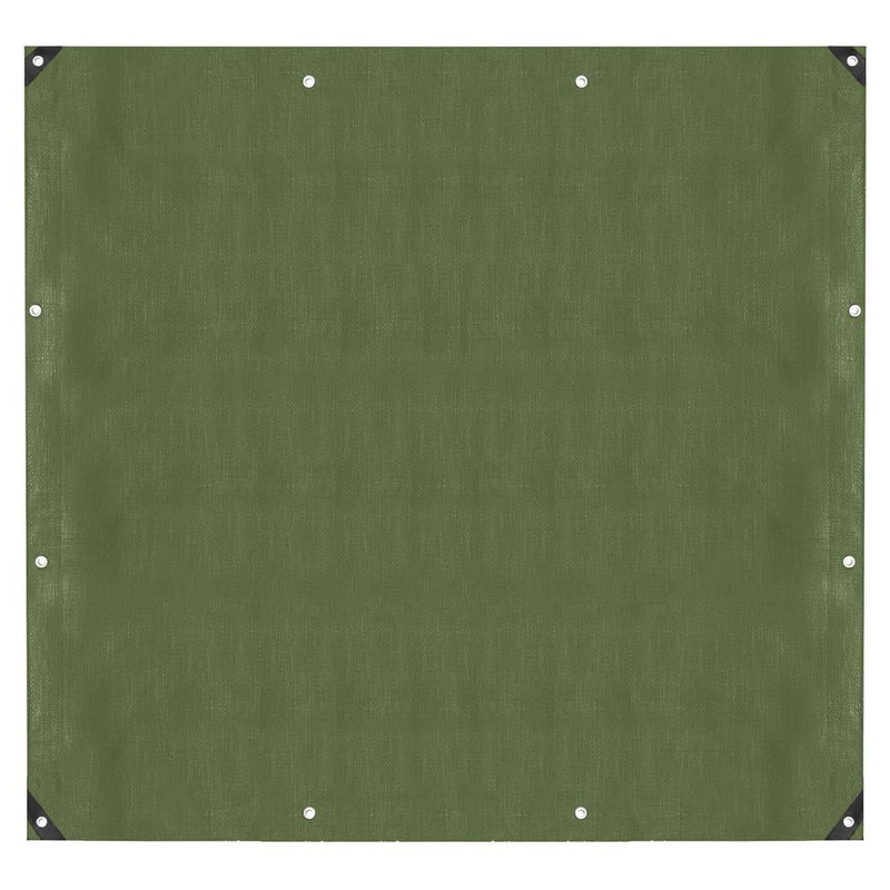 Prelata din polietilena impermeabila laminata, 120g/m2, 2x4m, verde