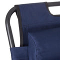 Sezlong pliabil SERSIMO GC12, Relax Zero Gravity, 80x60x153cm, Albastru inchis