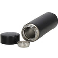 Cana termos Smart, inox, display LED, afisare temperatura, 500ml, 23cm, negru