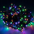 Instalatie lumini pentru bradul de Craciun, 19,5 metri, 300 LED-uri, multicolor