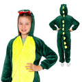 Pijama tip salopeta pentru copii, model Dragon, marime 120-130cm