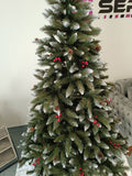 Brad artificial Christmas Deluxe by Sersimo, Frasin de Munte, 2D, 220cm