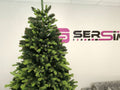 Brad artificial Christmas Deluxe by Sersimo, Carpati cu varfuri verzi, 2D+3D, 250cm