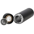 Cana termos Smart, inox, display LED, afisare temperatura, 500ml, 23cm, negru