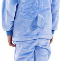 Pijama tip salopeta pentru copii, model stitch, marime 130-140cm