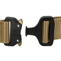 Curea centura Tactical Combat pentru barbati 3.7x125cm, rezistent, maro