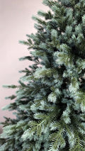Brad artificial Christmas Deluxe by Sersimo, Alaska Select verde argintiu, integral 3D, 180 cm