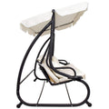Balansoar leagan pat 4 persoane Sersimo Tenerife, cu plasa anti-insecte, sarcina 320kg