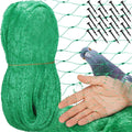 Plasa anti pasari 8x14m din polietilena, cu pini de fixare, verde