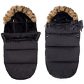 Sac iarna de bebelusi pentru carucior, marime universala, 90x45cm, negru