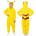 Pijama tip salopeta pentru copii, model Pikachu, marime 130-140 cm