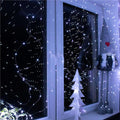 Ghirlanda luminoasa tip perdea 200 LED-uri, 2x2m, pentru interior, alimentare USB, alb