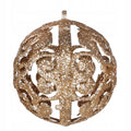 Set globuri si decoratiuni de Craciun, 101 piese, diverse dimensiuni, roz auriu