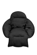Perna pentru scaun rotund tip leagan suspendat, dimensiune XXL, negru
